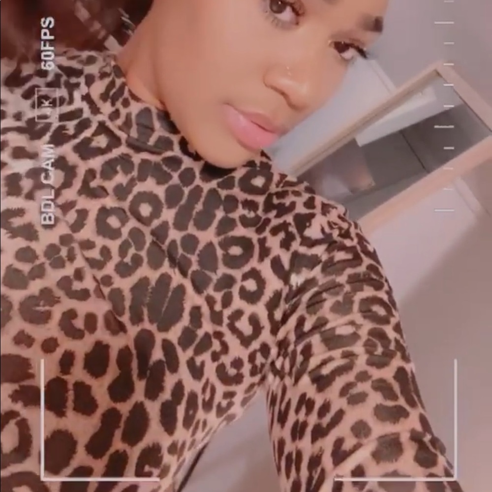 Cheetah Crop Top